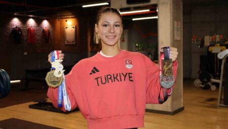 İzmir’in altın kızı Hatice Pınar Yiğitalp Avrupa’da zirveye, dünyada ikinci sıraya yükseldi